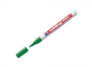 Image of Edding 751 Paint Marker Green PK10