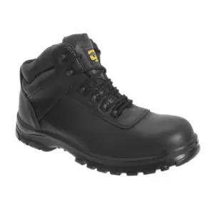 Image of Grafters Mens Fully Composite Non-Metal Safety Hiker Type Boots (43 EUR) (Black)