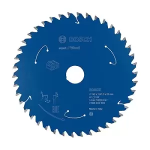 Image of CSB Expert for Wood Circular Saw Blade 140 x 20 x 1.8/1.3 x 42T - Bosch