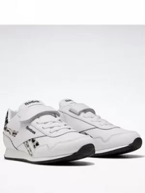 Image of Reebok Royal Classic Jogger 3 Shoes, White/Black, Size 10.5