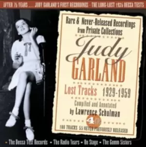 Image of Judy Garland - Lost Tracks 1929-1959 CD Album - Used