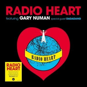 Image of Radio Heart Featuring Gary Numan Special Guest Dadadang - Radio Heart Red Vinyl