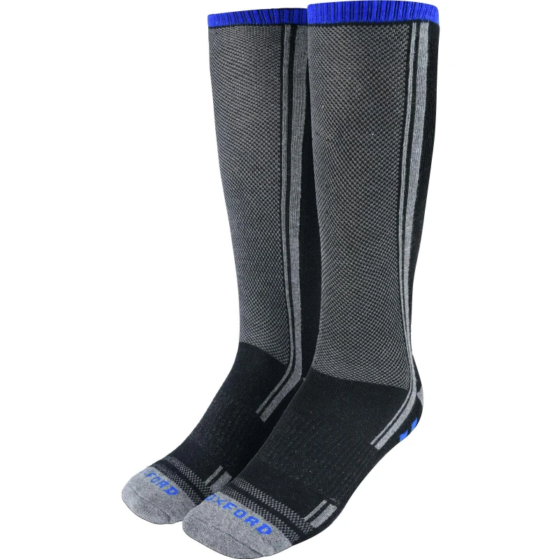 Image of Oxford Oxsocks Coolmax Motorcycle Socks L UK 10-14 / EU 44-49