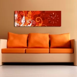 Image of 3090CS-5 Multicolor Decorative Canvas Wall Clock