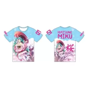 Image of Hatsune Miku T-Shirt Hanami Size M
