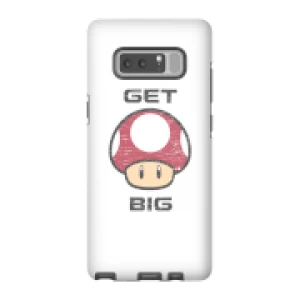 Image of Nintendo Super Mario Get Big Mushroom Phone Case - Samsung Note 8 - Tough Case - Matte