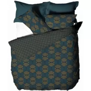 Image of Furn Decora Duvet Cover Set (Double) (Teal)