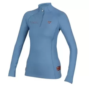 Image of Aubrion Ladies Team Long Sleeve Base Layer - Grey