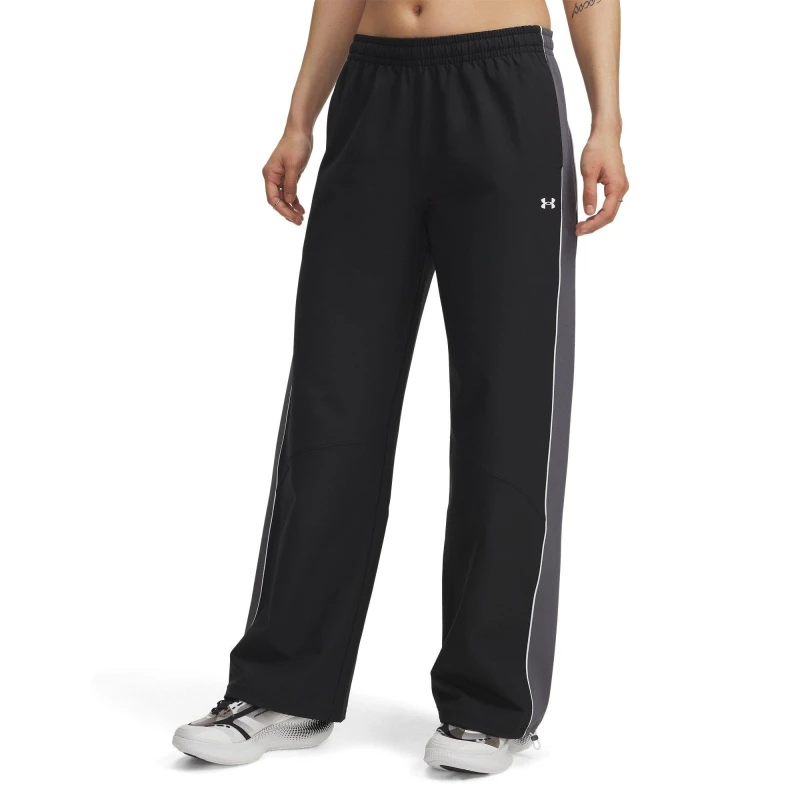 Image of Under Armour Womens Rival Open Hem Fleece Joggers Black female 14 (L)