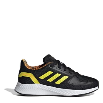Image of adidas Runfalcon 2 Running Shoes Junior Boys - Black/Yellow