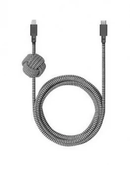 Image of Native Union Nu Night Cable USB C To Lightning - Zebra