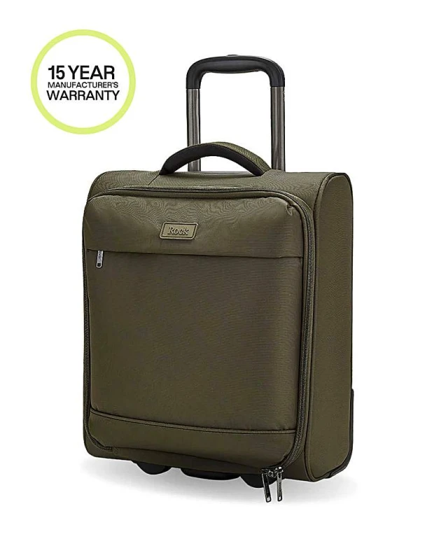 Image of Rock Rock Paris Underseat Suitcase Olive Green - Rock - Size: Underseat Olive Green Underseat UH22502