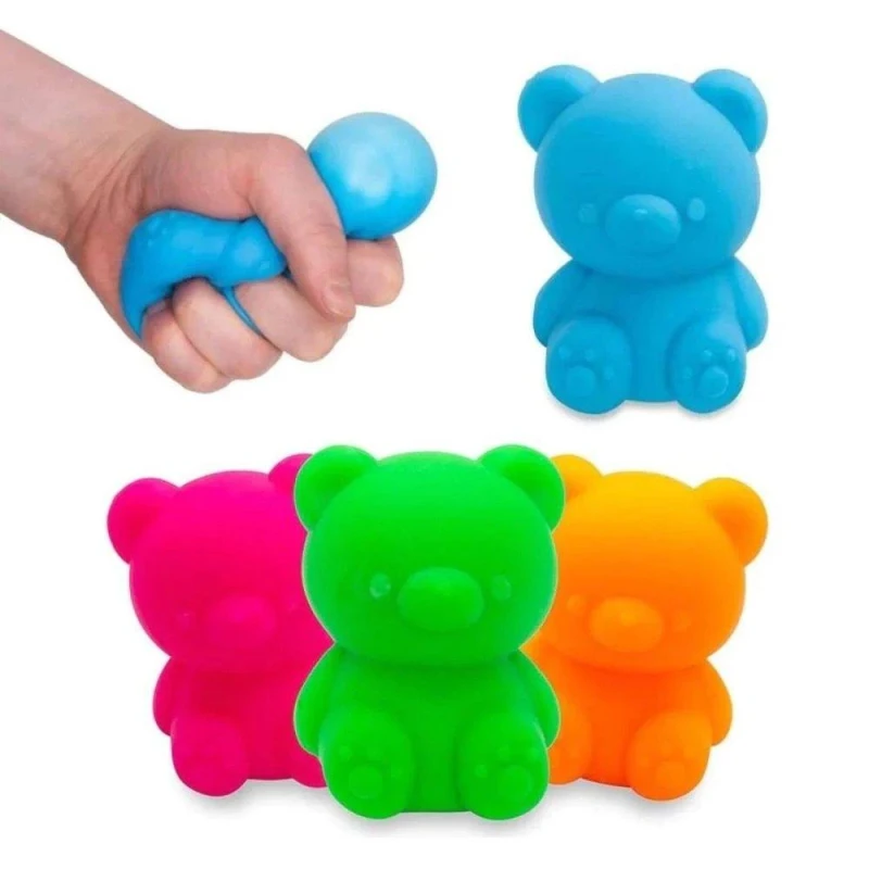 Image of Tobar Scrunchems Squishy Neon Scented Bears Multi unisex