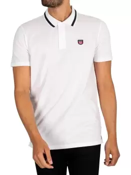 Image of Retro Shield Polo Shirt