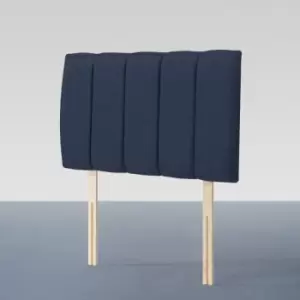 Image of Airsprung 90Cm Single Corston Linoso Midnight Blue Headboard