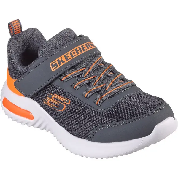 Image of Skechers Boys Bounder-Tech Strap Cushion Comfy Trainers UK Size 12 (EU 30)