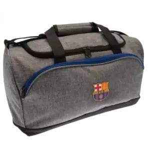 Image of FC Barcelona Unisex Adult Holdall (One Size) (Grey)