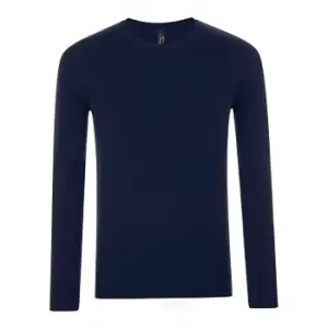 Image of SOLS Mens Ginger Crew Neck Sweater (XL) (French Navy)