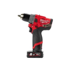 Image of Milwaukee Power Tools M12 FDD 602X FUEL Sub Compact Percussion Drill