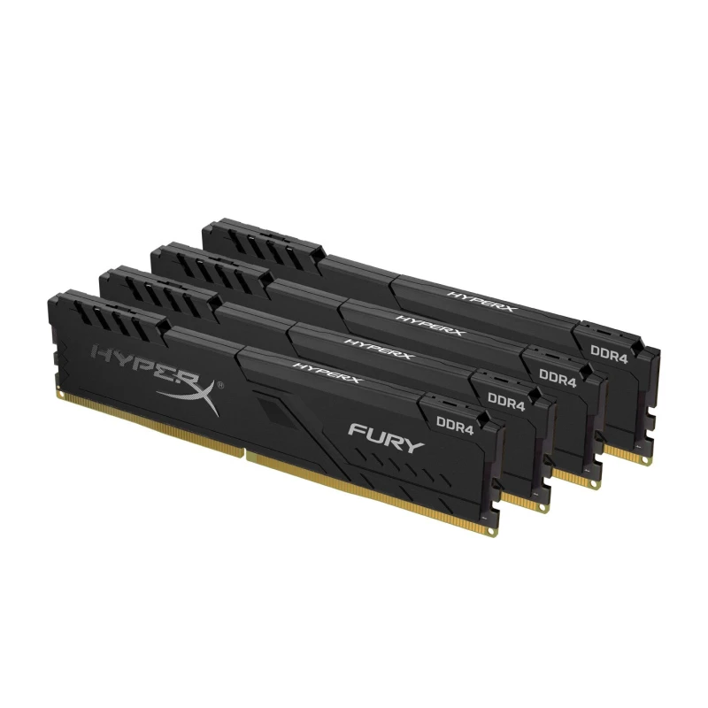 Image of HyperX FURY HX436C17FB3K4/32 memory module 32GB 4 x 8GB DDR4 288-pin