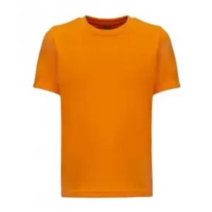 Image of Next Level Childrens/Kids Short-Sleeved T-Shirt (6-7 Years) (Orange)