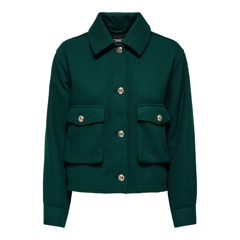 Image of Only Womens jacket Only Onlemily Boucle Otw Vert Female L