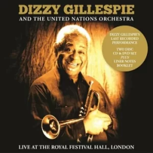 Image of Live at the Royal Festival Hall London by Dizzy Gillespie and The United Nations Orchestra CD Album