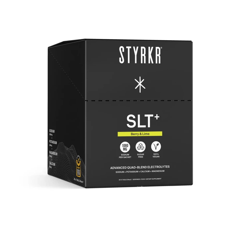 Image of Electrolytes Styrkr SLT Berry & Lime (x30) Noir Unisex TU
