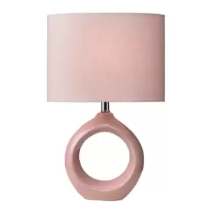 Image of Village At Home Isla Table Lamp - Pink