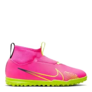 Image of Nike Mercurial Superfly Academy DF Junior Astro Turf Trainers - Pink