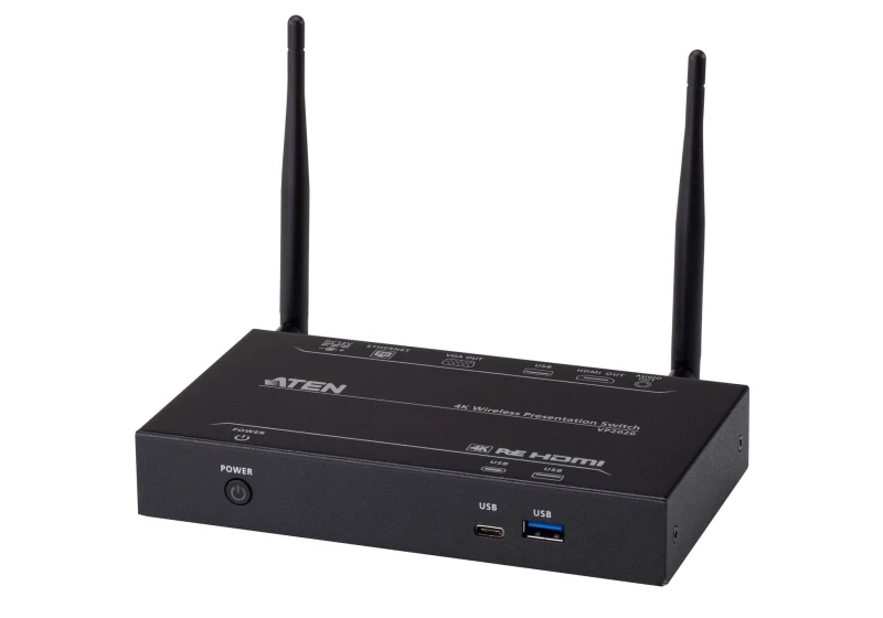Image of Aten ATEN VP2020 Wireless presentation system HDMI + VGA (D-Sub) Desktop VP2020