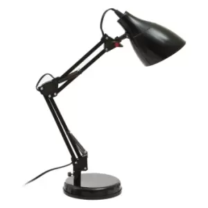 Image of Interiors By Ph Black Angled Desk Lamp