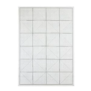 Image of Asiatic Patio Rug - 290 x 200cm - Ivory Squares
