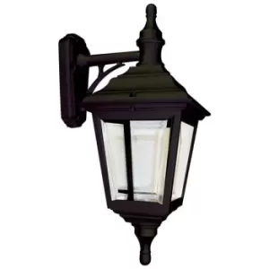 Image of Elstead Kerry - 1 Light Outdoor Wall Lantern Light Black IP44, E27
