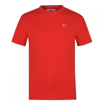 Image of Tommy Jeans Crew Neck Tee - Red XNL