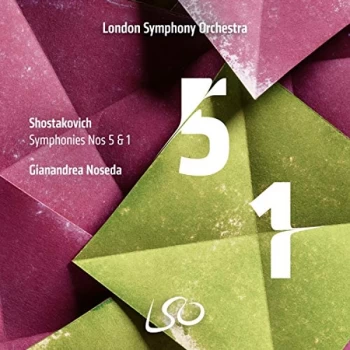 Image of London Symphony Orchestra - Shostakovich: Symphonies Nos. 5 & 1 CD