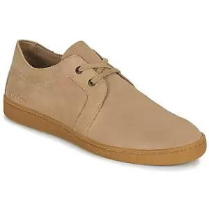 Image of Kickers SALHIN mens Casual Shoes in Beige,7,8,9,9.5,10