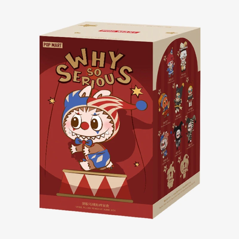 Image of Pop Mart Labubu The Monsters Why So Series Vinyl Plush Multi unisex Blind Box