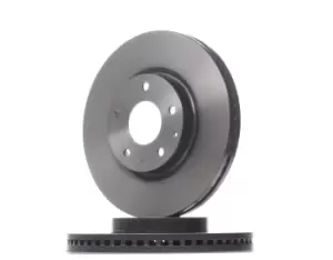 Image of BREMBO Brake disc PRIME LINE - UV Coated 09.C654.11 Brake rotor,Brake discs MAZDA,CX-5 (KE, GH),6 Kombi (GJ, GL),6 Limousine (GJ, GL)