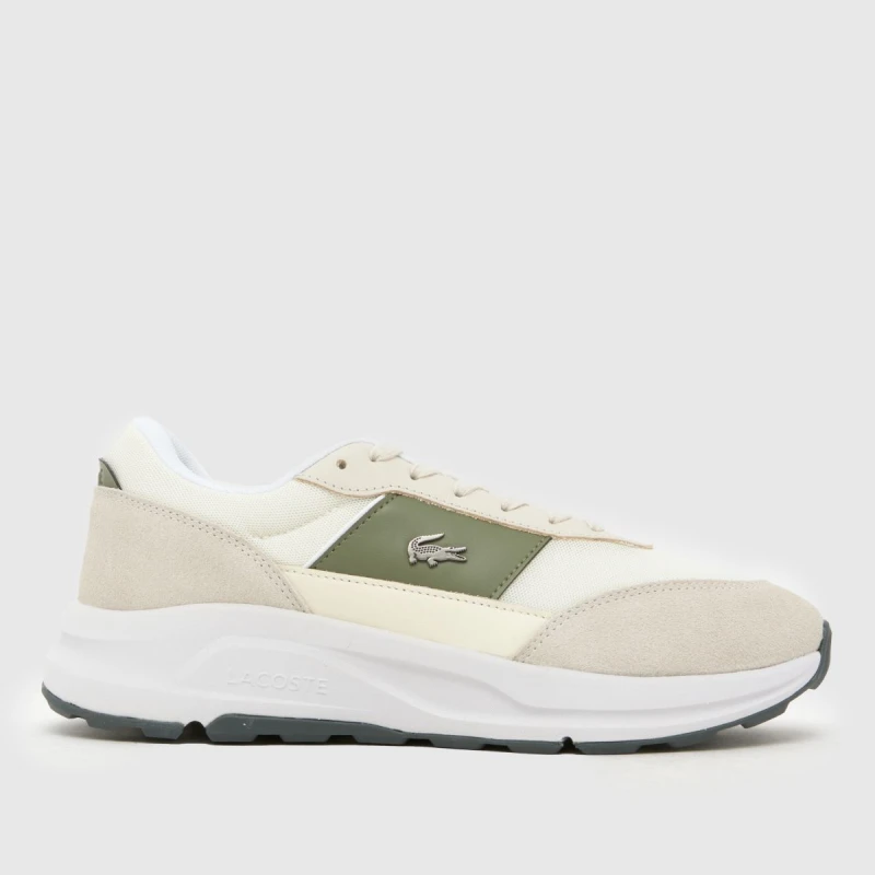 Image of Lacoste Run Set Trainers in Grey Multi Grey Multi UK 10 (EU 44½)