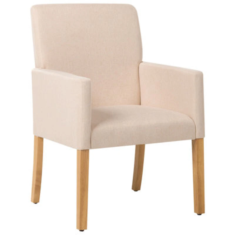 Image of Beliani Dining Chair Rockefeller Beige