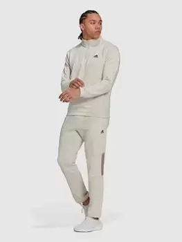 Image of Adidas Mts 1/4zip Fl, Beige Size XL Men