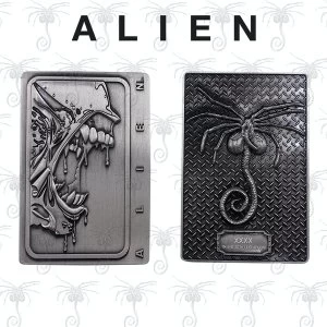 Image of Xenomorph (Alien) Antique Silver Limited Edition Collectable Ingot