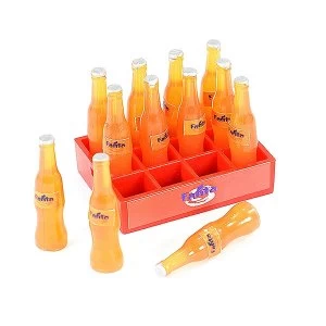 Image of Fastrax Scale Soft Drink Crate W/Bottles Orange