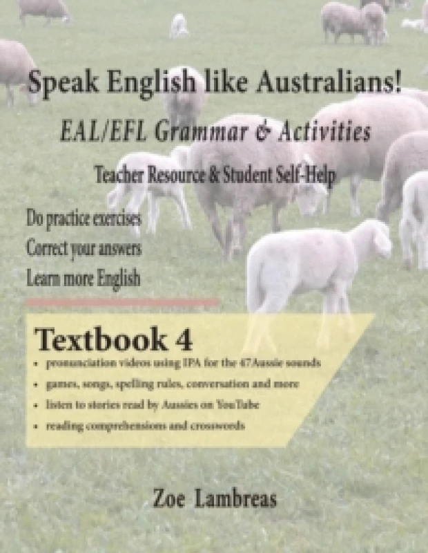 Image of Speak English Like Australians! English Skills - Speak, Read, Write Textbook 4 Paperback / softback