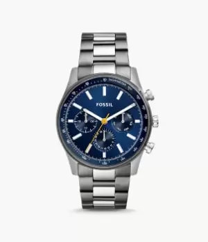 Image of Fossil Men Sullivan Multifunction Two-Tone Stainless Steel Watch