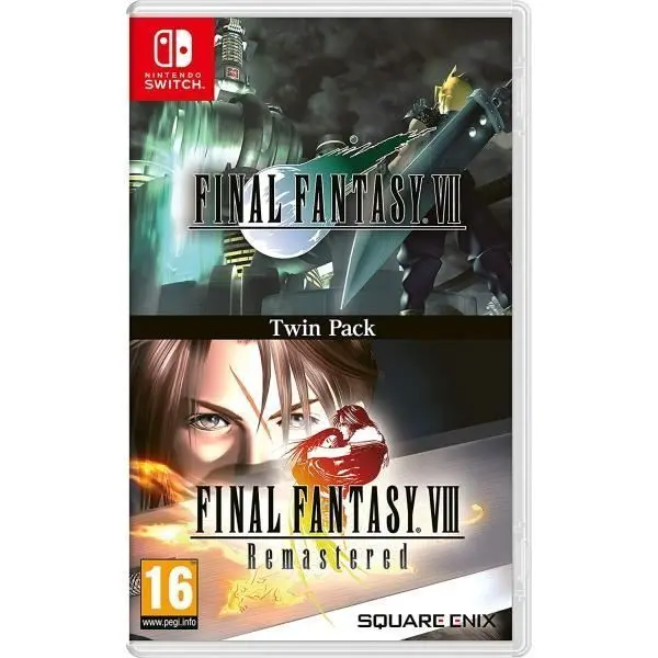 Image of Final Fantasy 7 And Final Fantasy 8 Remastered Twin Pack Nintendo Switch Game
