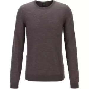 Image of Boss Leno Knit Jumper - Brown