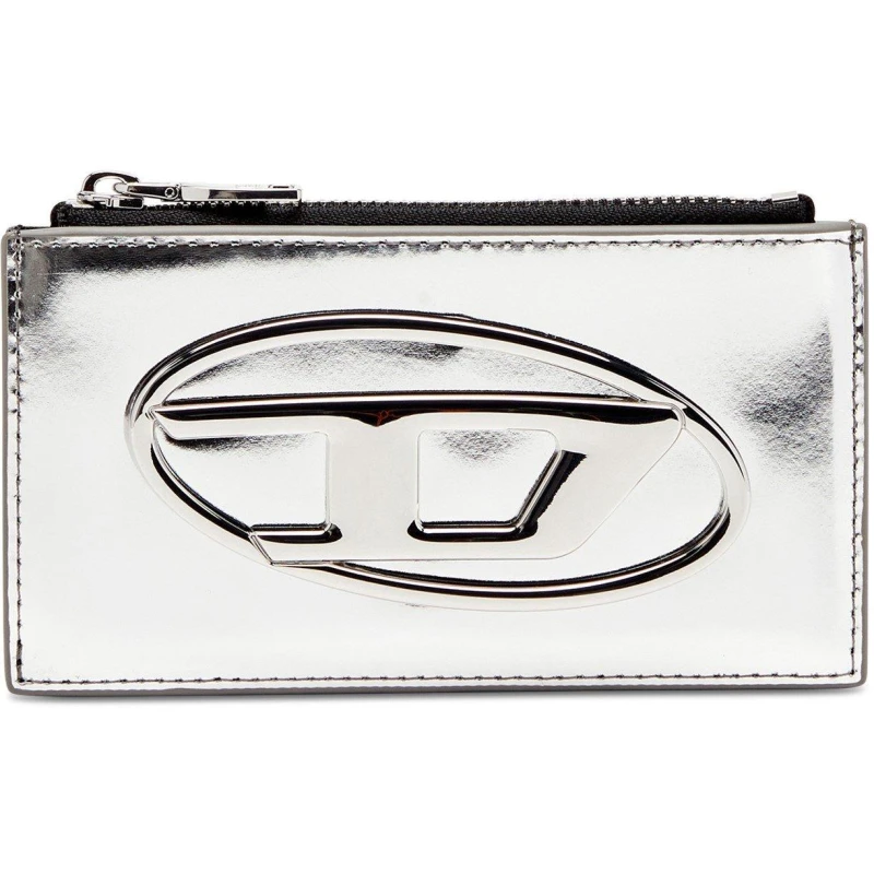 Image of Diesel Womens Card Holder Silver female One Size
