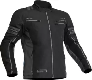 Image of Lindstrands Lysvik Waterproof Motorcycle Textile Jacket, black, Size 58, black, Size 58